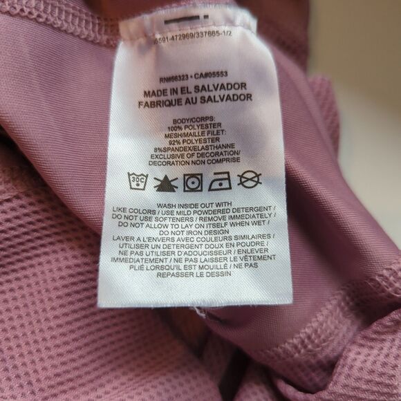 Nike Running Dri Fit Tank Top Womens Small Mauve Pink Gym Vented Active - Picture 6 of 7